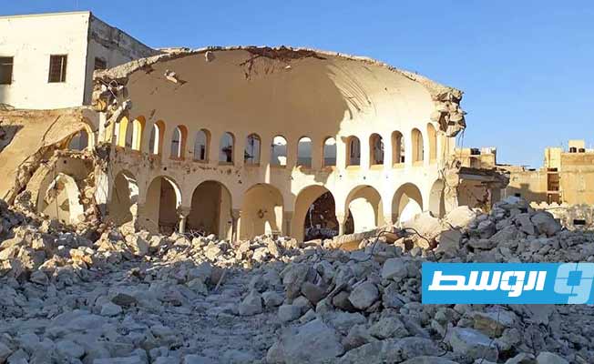 إزالة مبانٍ تاريخية متضررة بوسط بنغازي تثير الجدل