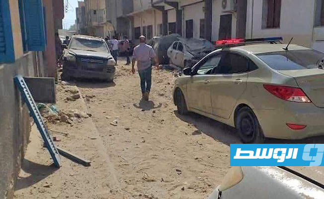 مقتل 5 مواطنين جراء سقوط قذائف بمنطقة سوق الثلاثاء والشارع الغربي في طرابلس