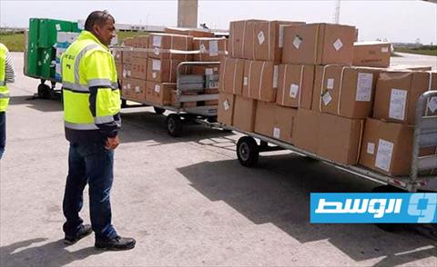 وصول شحنة مساعدات طبية صينية إلى طرابلس لمواجهة «كورونا»