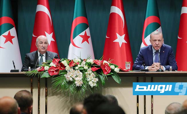 تبون: متفقون مع تركيا على أن الحل الليبي في انتخابات ولا شيء آخر