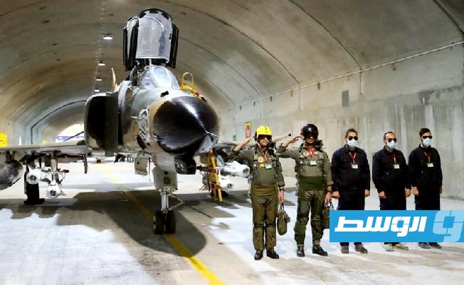 «عقاب 44».. إيران تكشف عن قاعدة جوية تحت الأرض للطائرات المقاتلة