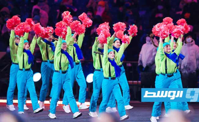 حفل افتتاح أولمبياد بكين الشتوية. (الإنترنت)
