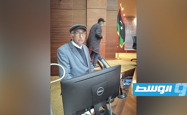 الدكتور محمد الجراري، رئيس المركز الليبي للمحفوظات (بوابة الوسط)