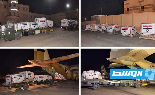 مصر ترسل مساعدات عاجلة لمتضرري السيول بالسودان على متن طائرتي نقل عسكريتين