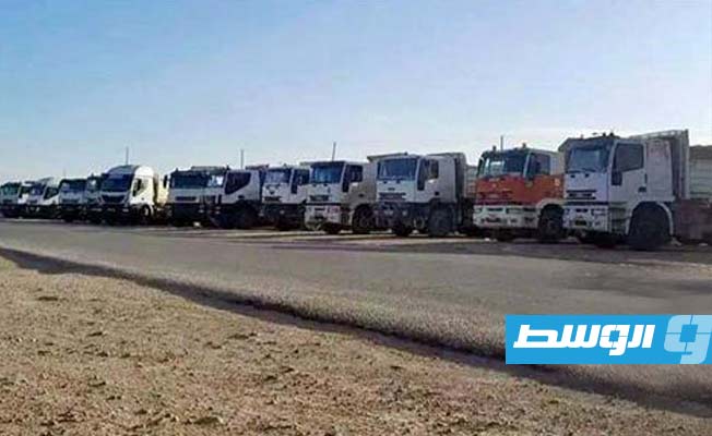 اعتصام سائقي الشاحنات الليبية يهوي بالصادرات التونسية