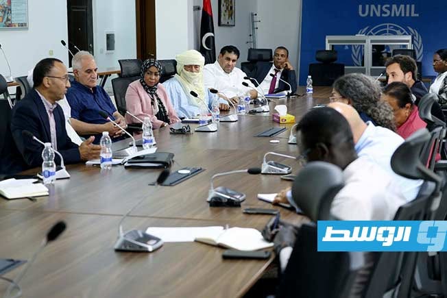 Koury Discusses Recommendations from the Structured Dialogue with a Delegation from Fezzan