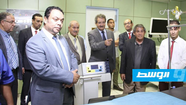 افتتاح قسم العمليات الجراحية الرئيسية بمركز بنغازي الطبي