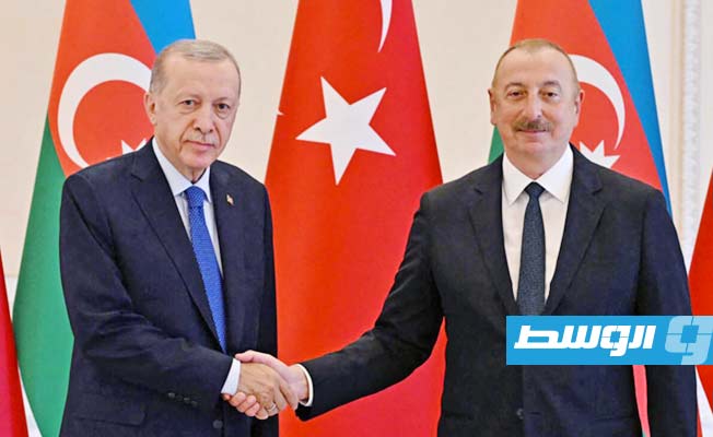 الرئيس الأذربيجاني يلتزم بضمان حقوق أرمن قره باغ خلال لقاء إردوغان