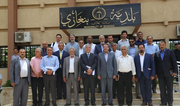 تشكيل فريق مشترك بين بلدية بنغازي والعامة للكهرباء لمتابعة أعمال الشركة