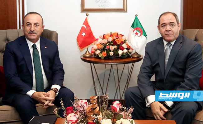 وزير الخارجية التركي: تبادلت وجهات نظر مثمرة بشأن ليبيا مع نظيري الجزائري