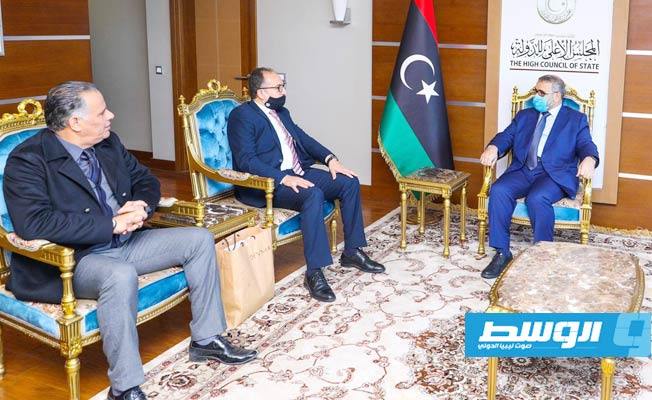 المشري يبحث مع سفير تونس مستجدات الأوضاع في ليبيا