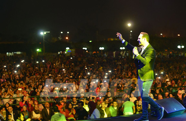 بالصور: وائل جسار يحيي حفل شم النسيم في نادي الشمس