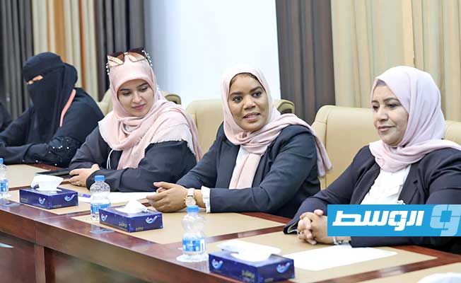 لقاء الدبيبة مع عضوات ملتقى القيادات النسائية الليبية، الثلاثاء 4 أكتوبر 2022. (حكومتنا)