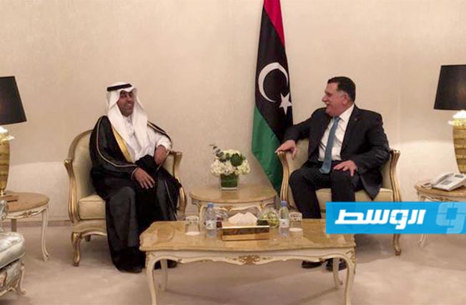 السراج ورئيس البرلمان العربي: التضامن هو المخرج لأزمات العالم العربي