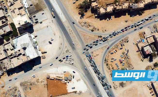 إغلاق التقاطعات مع «الدائري».. بدء تنفيذ مخطط الدوران الآمن على الطريق العام في بنغازي
