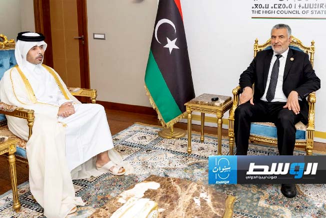 تكالة يبحث جهود قطر في التوفيق بين الأطراف السياسية الليبية