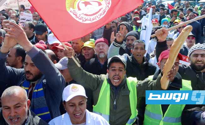 الاتحاد العام التونسي للشغل يدعو إلى وقفة احتجاجية في 4 مارس