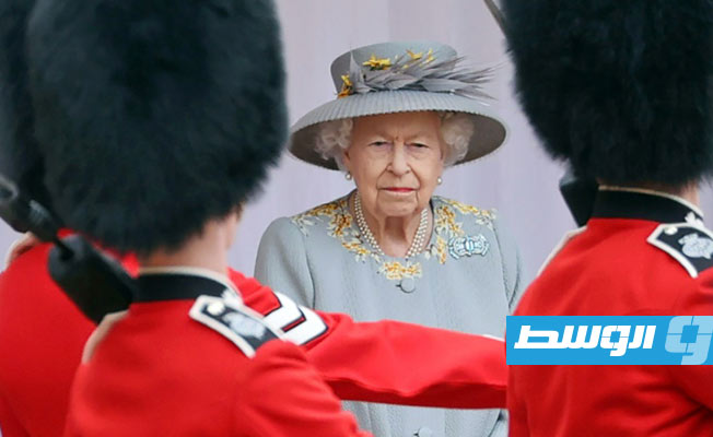 الملكة الراحلة إليزابيث الثانية في قصر ويندسور، 12 يونيو 2021 (أ ف ب)