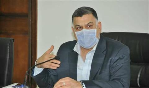 وكيل وزارة الداخلية, عضو اللجنة العليا لمجابهة وباء وجائحة كورونا عميد خالد مازن, 27 يوليو 2020. (داخلية الوفاق)