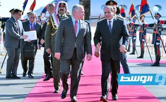 العاهل الأردني يصل مصر للمشاركة في القمة الثلاثية حول القضية الفلسطينية
