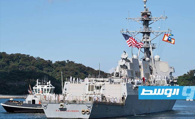 للمرة الثانية خلال 2022.. سفينة حربية أميركية تعبر مضيق تايوان