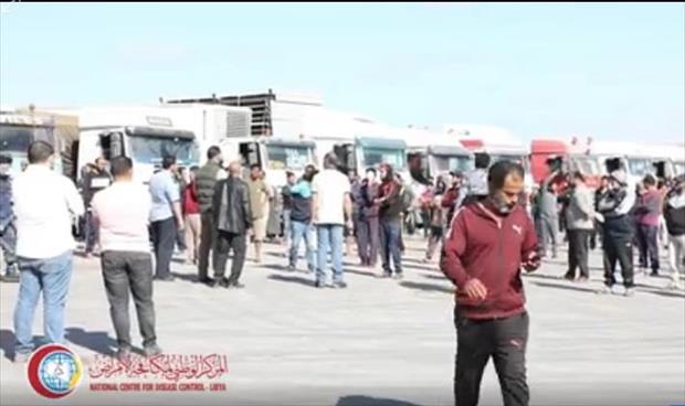 «مكافحة الأمراض» يجري مسحا شاملا لسائقي الشاحنات القادمين من تونس