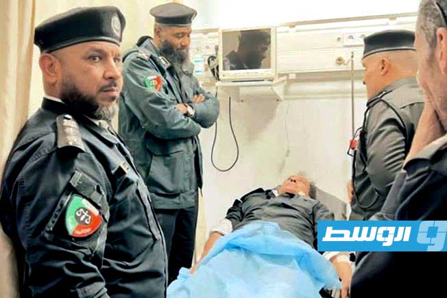 Judicial police leaders visit Tripoli branch chief after he was attacked by gunmen