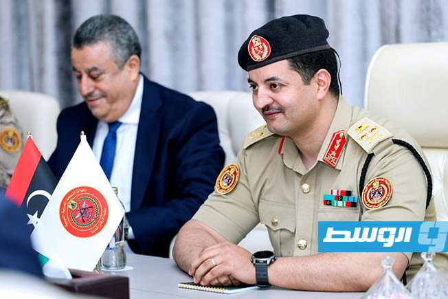 Khaled Haftar discusses ways to strengthen military and security cooperation with the French Ambassador Vallat