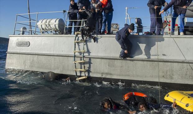 البحرية المغربية تنقذ 161 مهاجرًا غير شرعي في البحر المتوسط