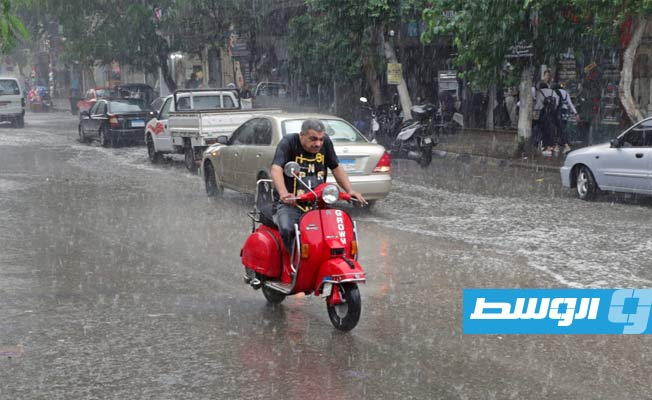 مصر.. أمطار غزيرة ورعدية تضرب القاهرة وعددا من المحافظات