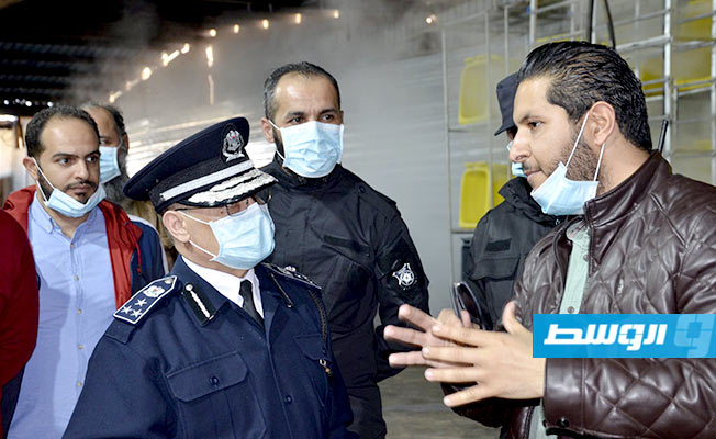 مديرية أمن طرابلس تشرف على حملة لمكافحة فيروس كورونا المستجد