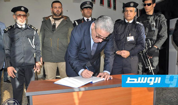 باشاغا يتفقد عددًا من المؤسسات الأمنية بمدينة الزاوية