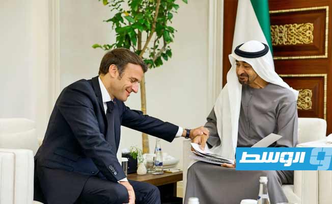 الرئيس الإماراتي يبدأ أول زيارة خارجية له إلى فرنسا