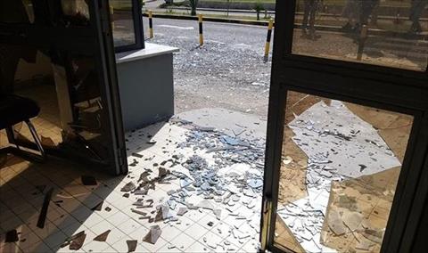 بالصور: مستشفى الخضراء العام يتعرض لـ«القصف العشوائي» لليوم الثاني