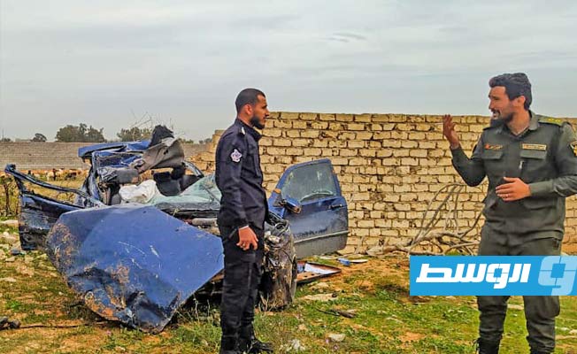 Driver killed, one person seriously injured in speeding accident on Tripoli's Airport Road