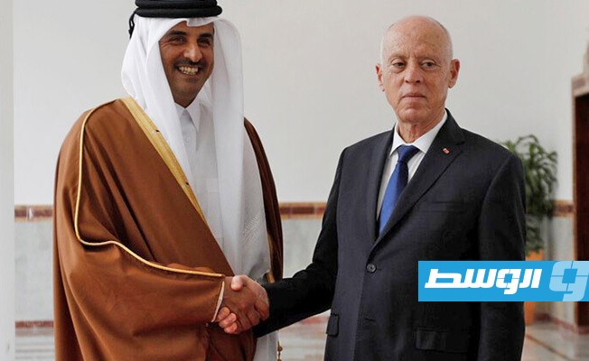 خلال زيارته للدوحة.. أمير قطر يهنئ رئيس تونس بنجاح ملتقى الحوار الليبي