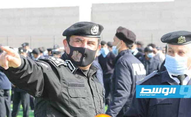 استعراض القوة الأمنية في طبرق ضمن الجمع السنوي, 2 مارس 2021. (الإنترنت)