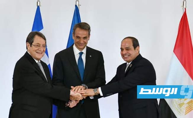 الملف الليبي على طاولة وزراء خارجية مصر وقبرص واليونان وفرنسا