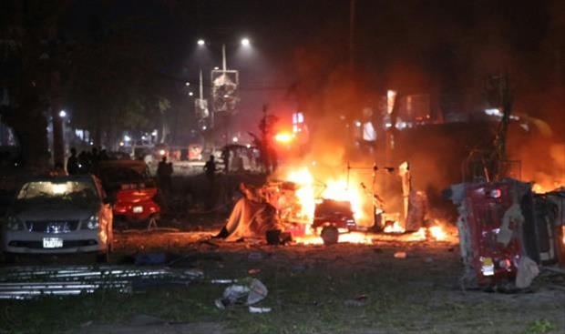 خمسة قتلى و25 جريحًا في انفجار سيارة مفخخة في الصومال