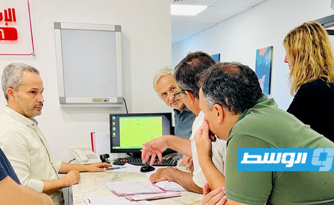 الفريق الطبي الإسباني يباشر عمله في طرابلس، السبت 19 أغسطس 2023 (مركز طب الطوارئ والدعم)