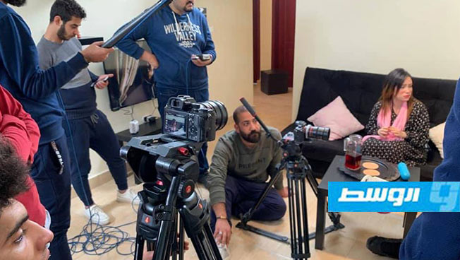 بالصور: المخرج الليبي أيمن القدار ينتهي من تصوير «خليل وبركة»