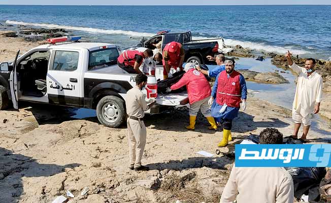 Fifteen bodies found on beach near Sabratha