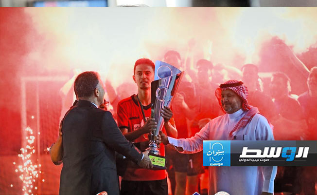 الأحرار في زلتين يتوج بالدوري الليبي لكرة القدم المصغرة