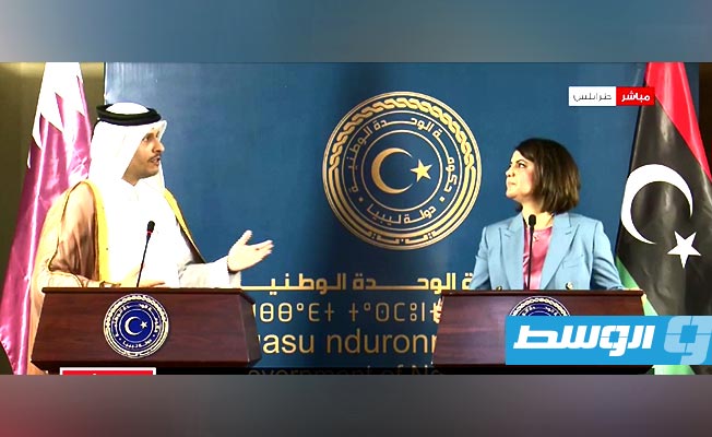 وزير الخارجية القطري: نتطلع لزيارات متبادلة من «الرئاسي» وحكومة الوحدة الوطنية