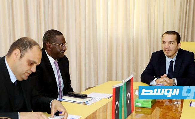 الزيداني يبحث مع وفد البنك الدولي ملف المياه وتنويع الاقتصاد الليبي