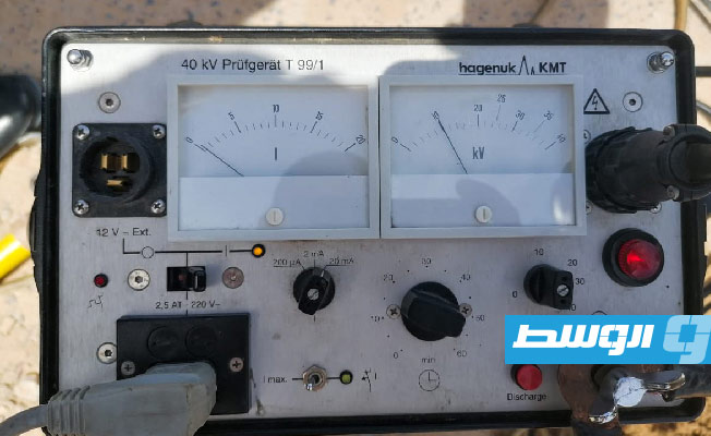 «الكهرباء»: اختبارات تشغيلية على مسار كابل غرب طرابلس- وسط جنزور