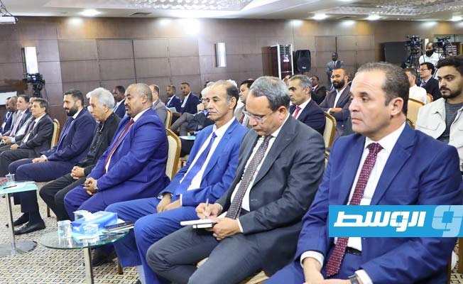 أعمال المنتدى الاقتصادي الليبي-السوداني، الإثنين 31 أكتوبر 2022 (وزارة الاقتصاد والتجارة بحكومة الوحدة الوطنية)