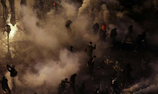 أعمال «عنف» و20 مصابا في مظاهرات مناوئة للحكومة اللبنانية الجديدة
