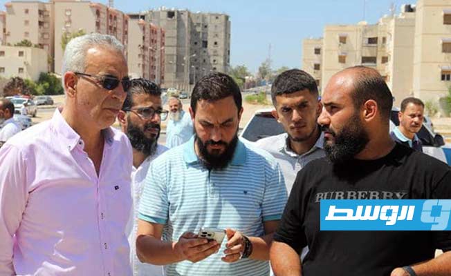 الغاوي يزور مواقع اشتباكات طرابلس لتقييم حجم الأضرار