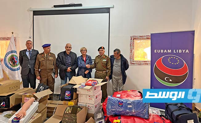 «يوبام» تسلم معدات طبية عالية الجودة إلى حرس الحدود الليبي